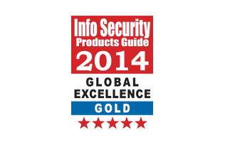My Endpoint Protector, Gold-Gewinner in der Kategorie SaaS/Cloud Solutions, bei den 2014 Global Excellence Awards